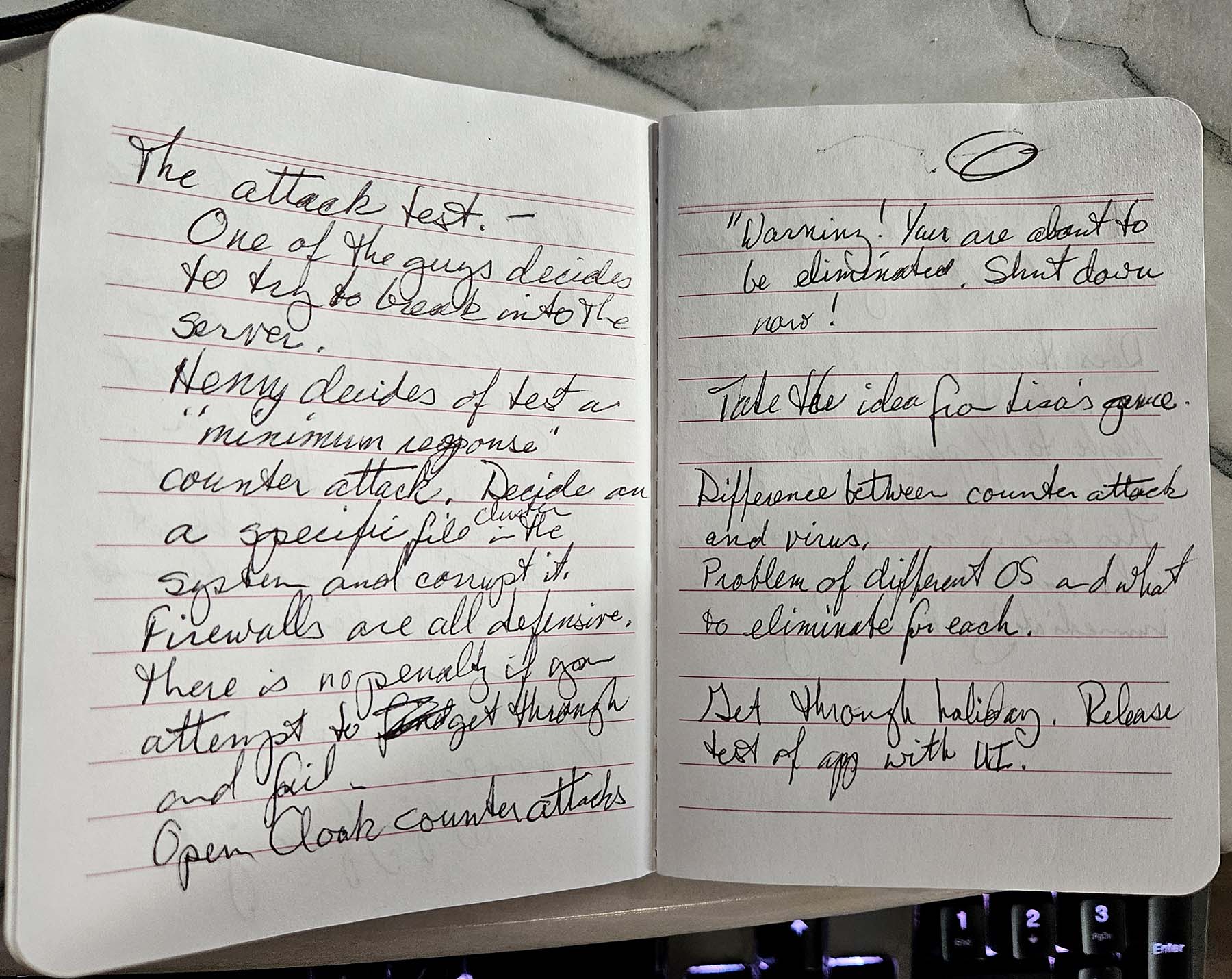 Development notes for Forever Yours