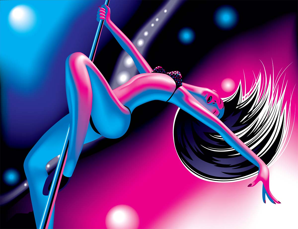 pole dancer